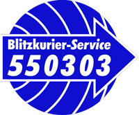 Logo von Blitz-Kurier-Service Gesellschaft mit beschränkter Haftung